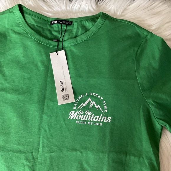 Zara Join Life Top Green - Picture 2 of 3